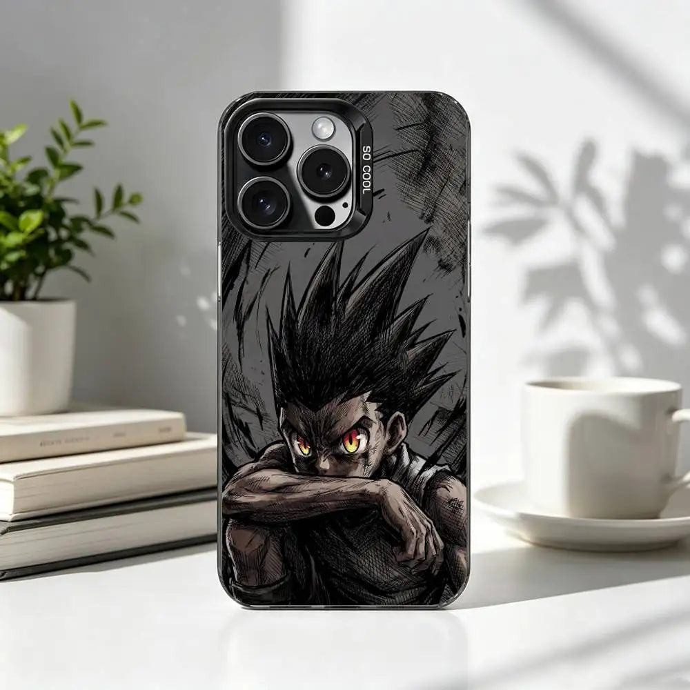 Gon Crimson Eyes Sketch Case for iPhone - exact supplier artwork