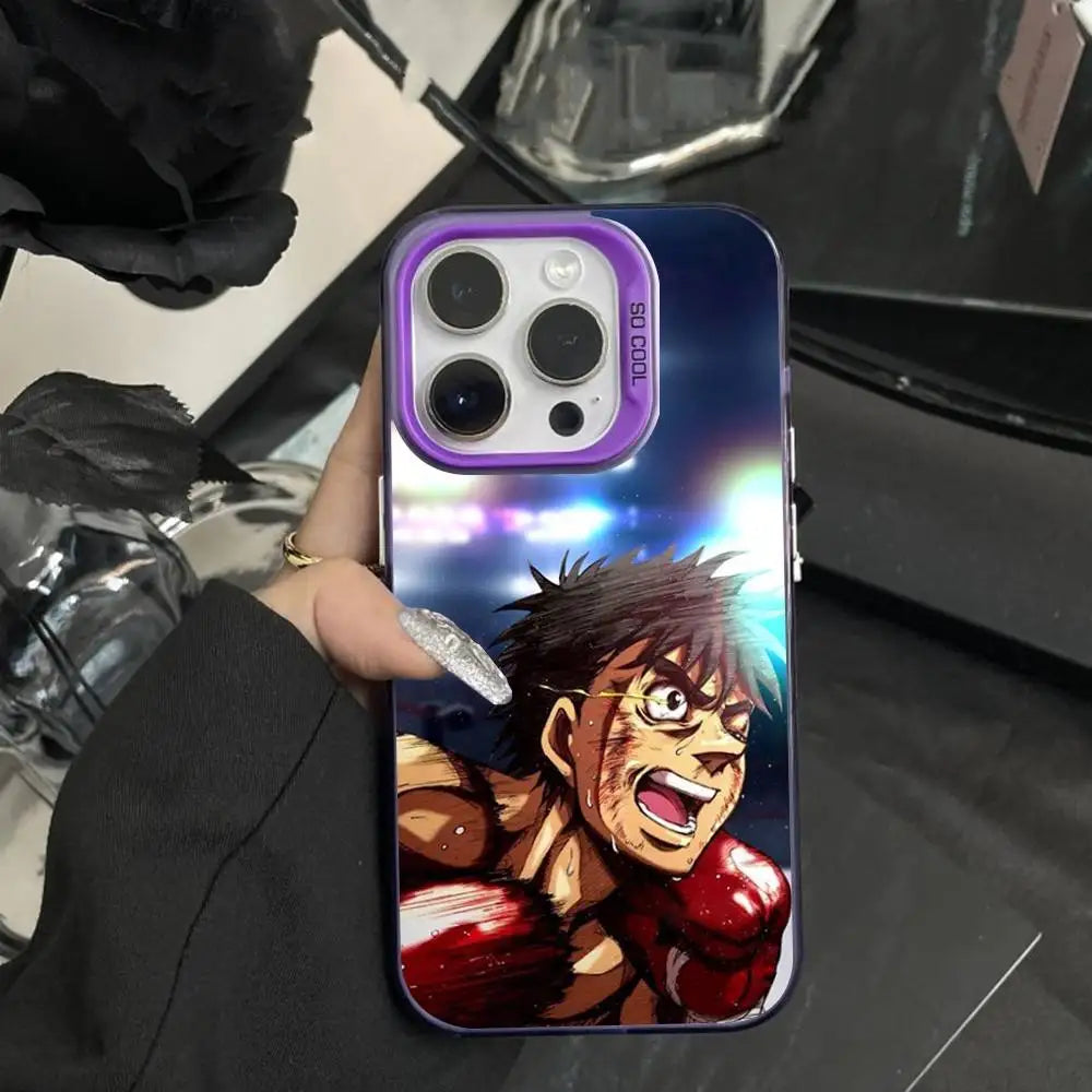 Ippo Fighting Spirit Case for iPhone - Violet finish
