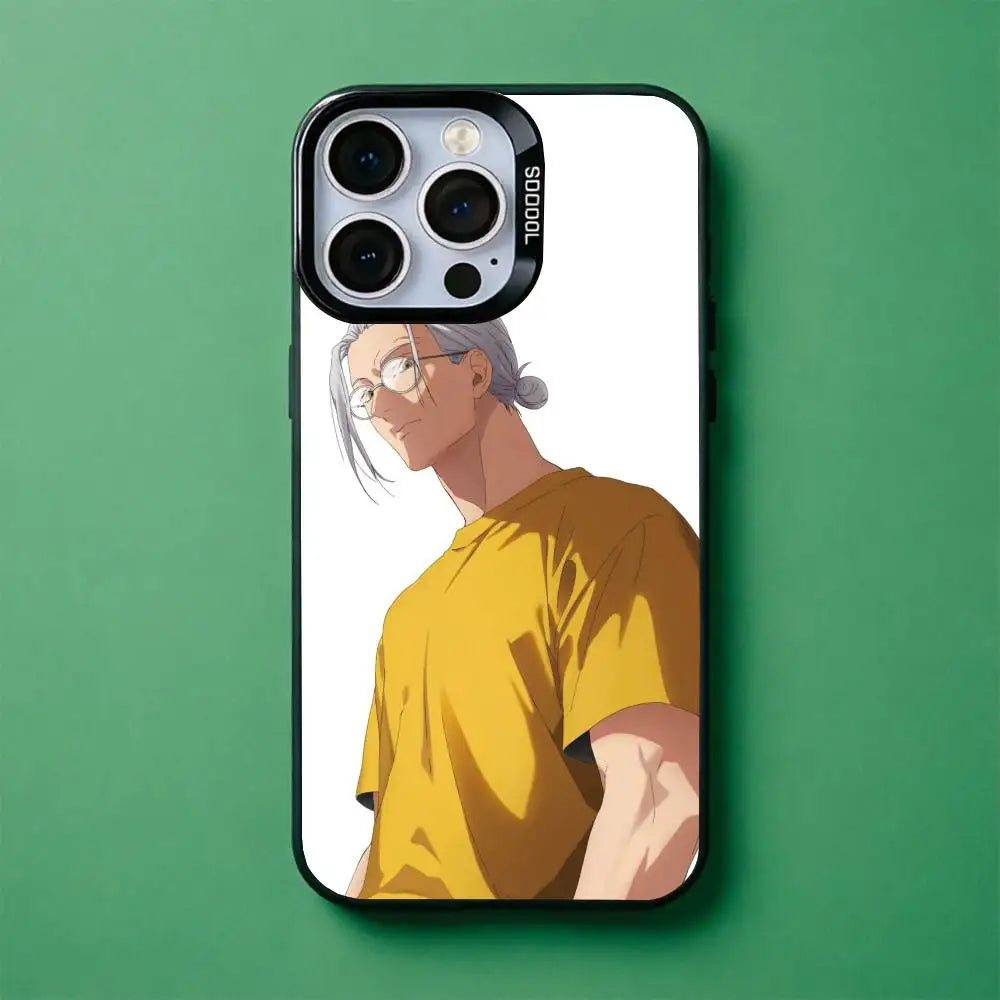 Amber Shirt Assassin Portrait Plated Case for iPhone - Silver Plated finish