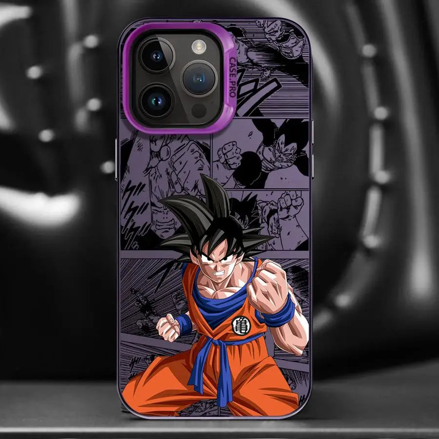 Saiyan Manga Classic Case for iPhone - Purple finish
