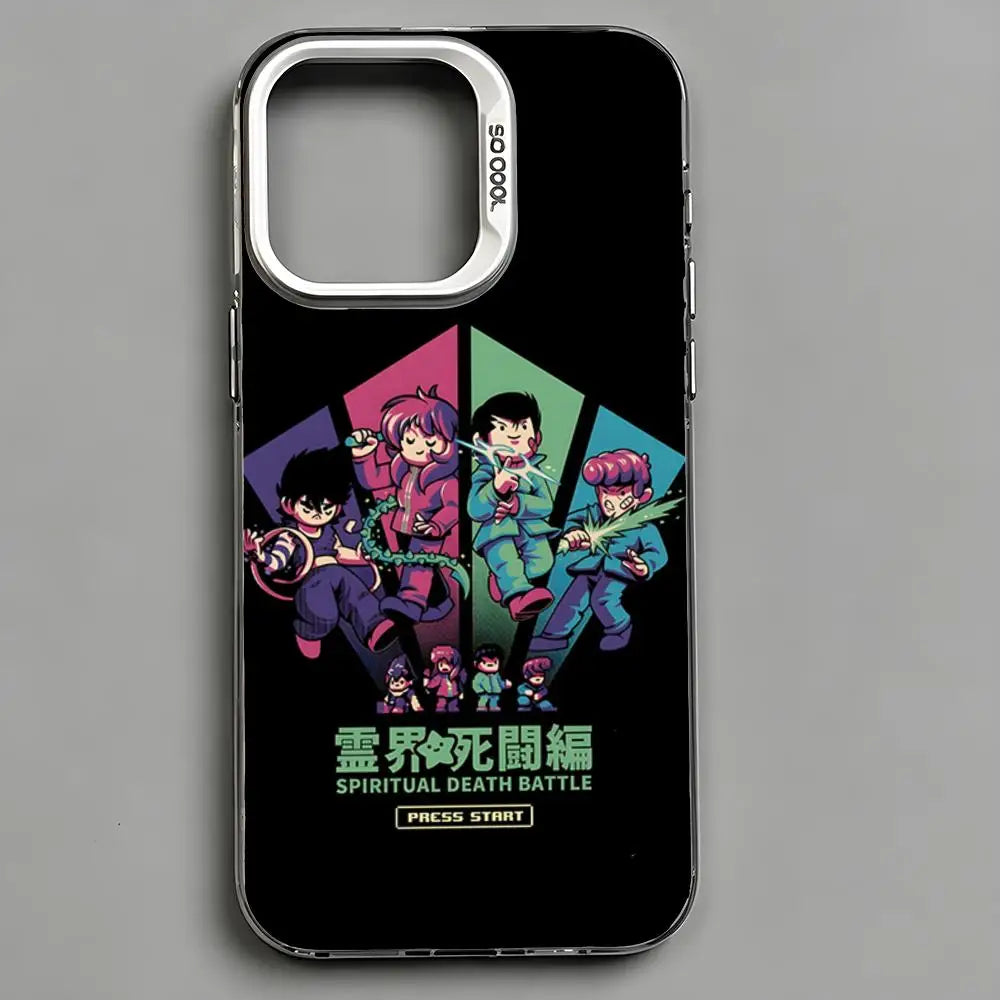Spiritual Death Battle Team Case for iPhone - Aurora Silver finish