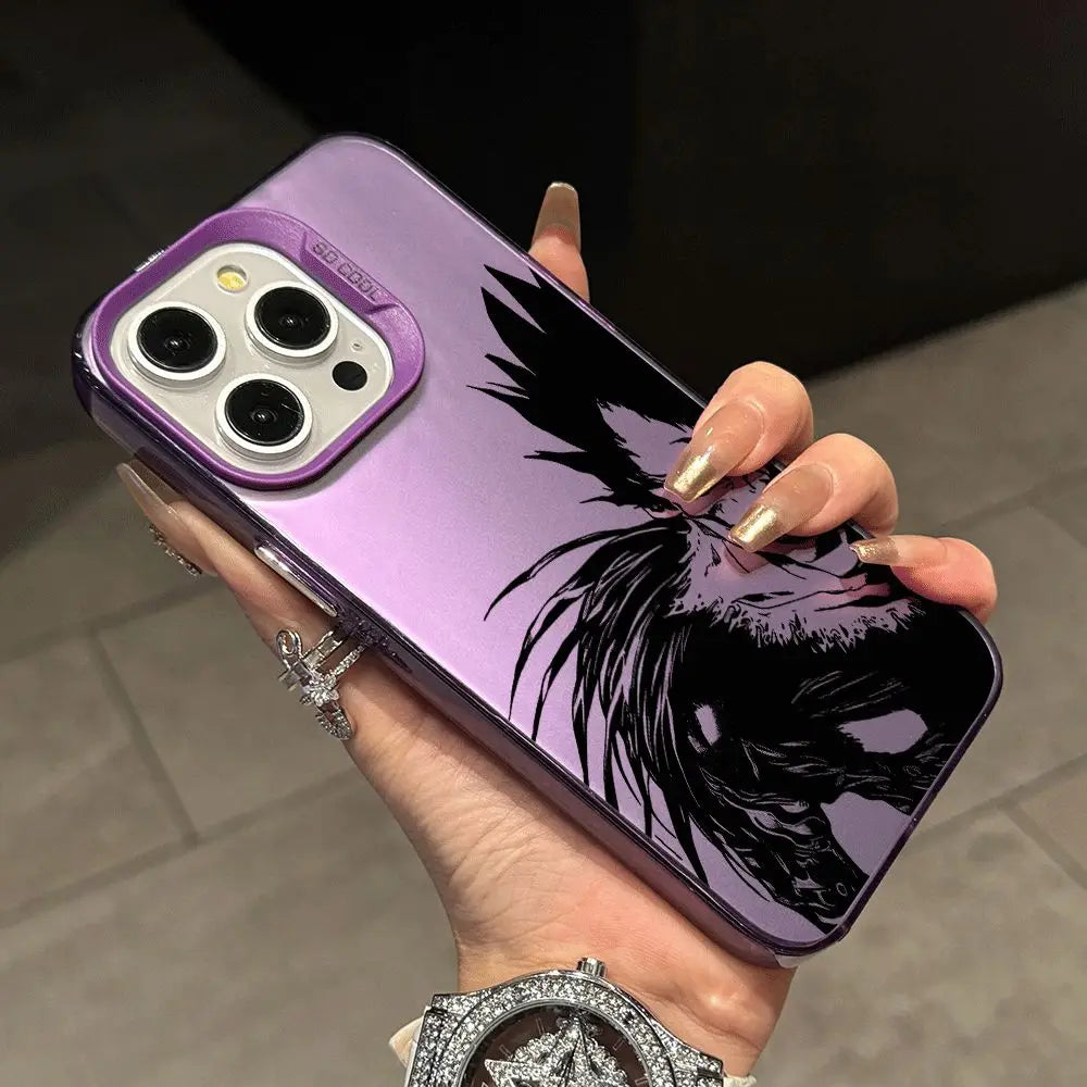 Ryuk Winged Grin Case for iPhone - Violet finish
