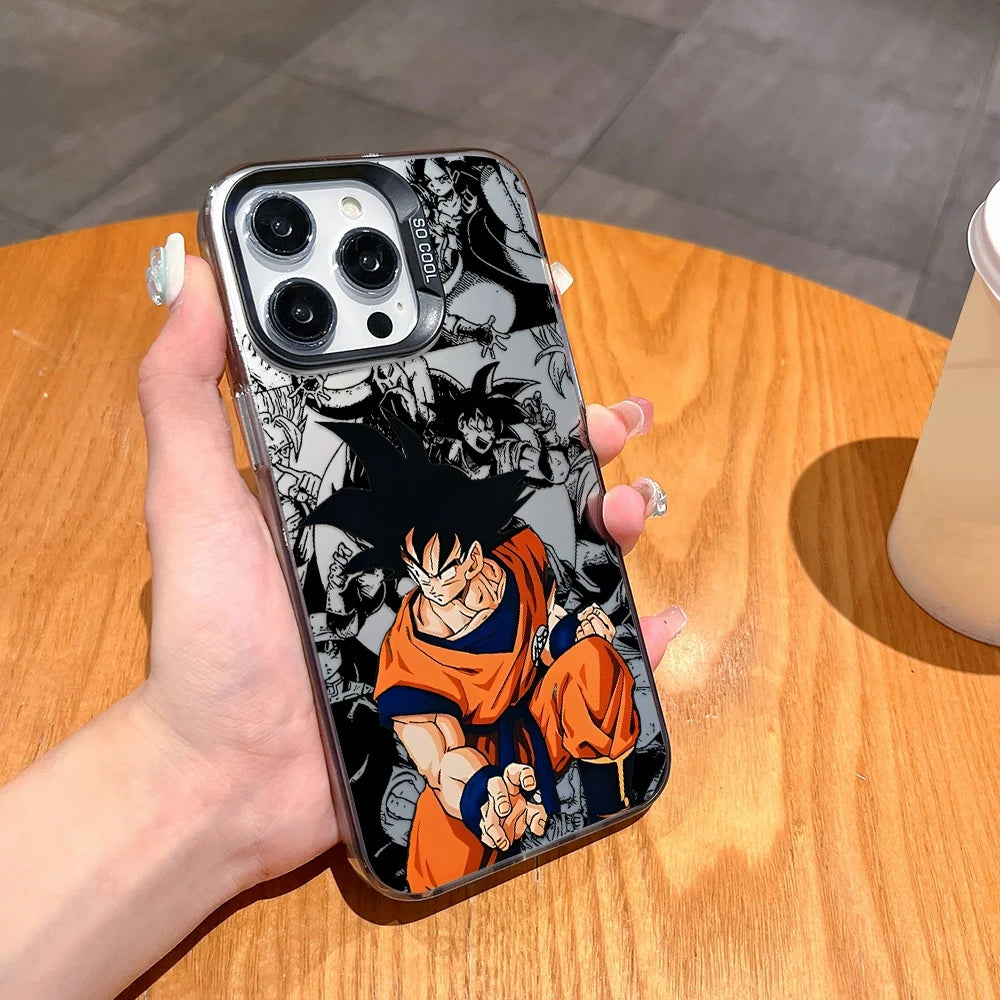 Saiyan Manga Anime Case for iPhone - Black finish