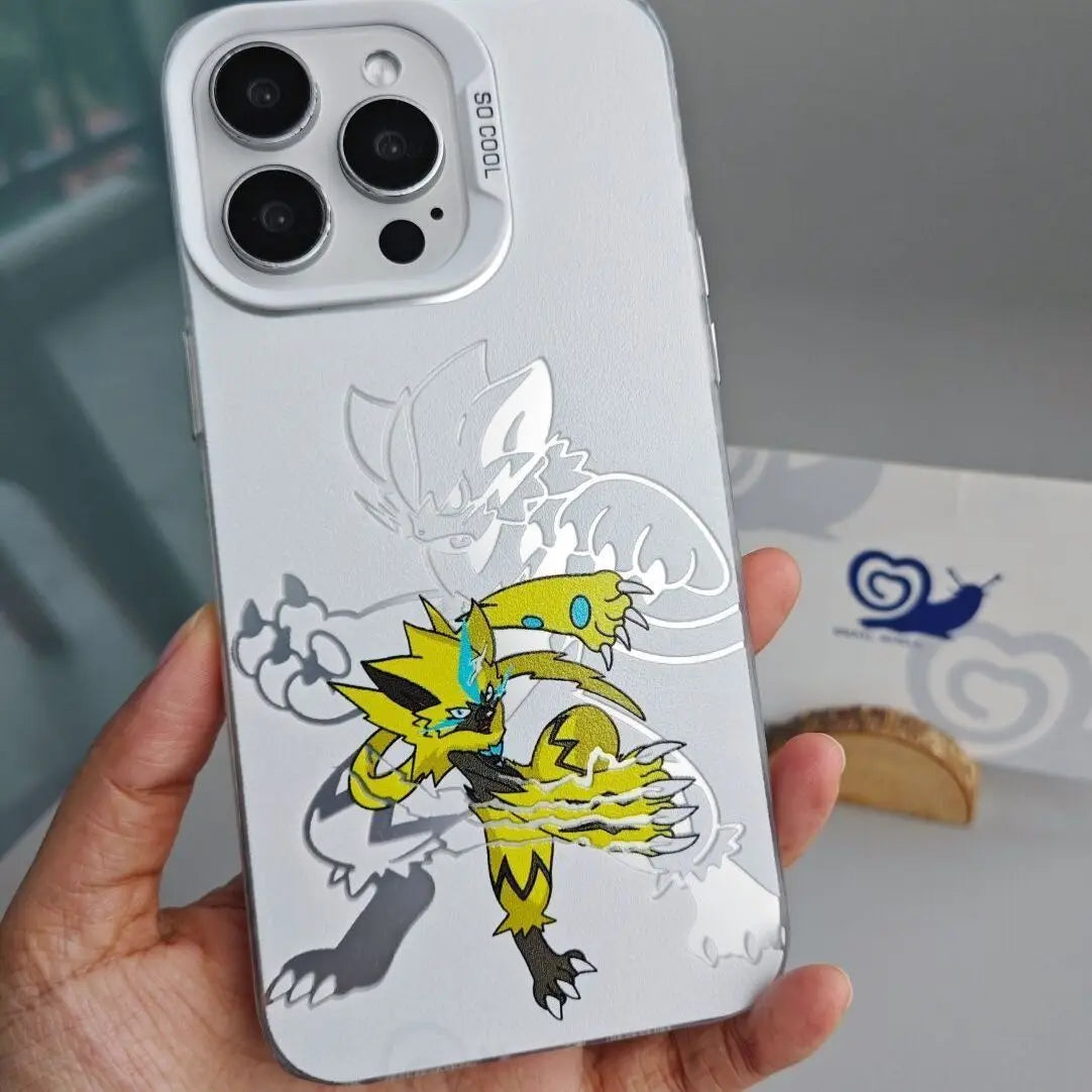 Zeraora Silver Shadow Case for iPhone - Silver Frost finish