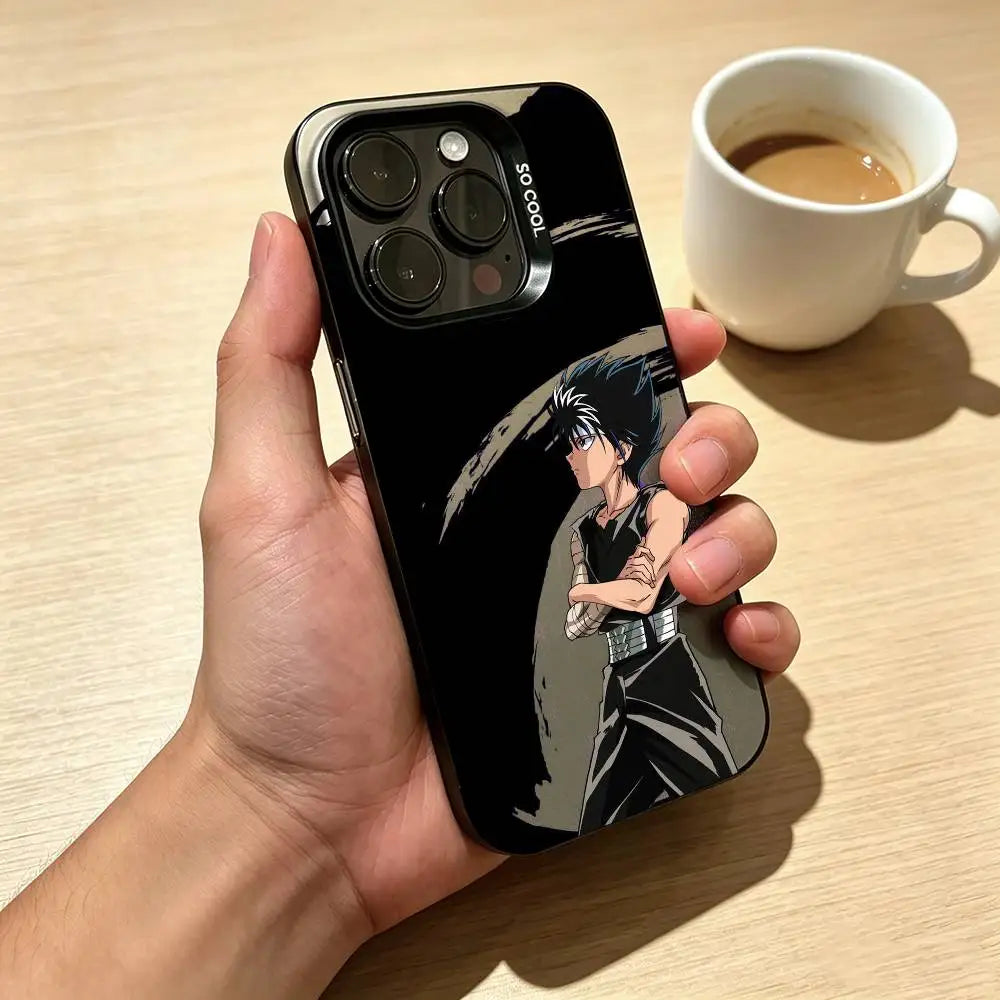 Hiei Dragon Shadow Case for iPhone - Full Coverage finish