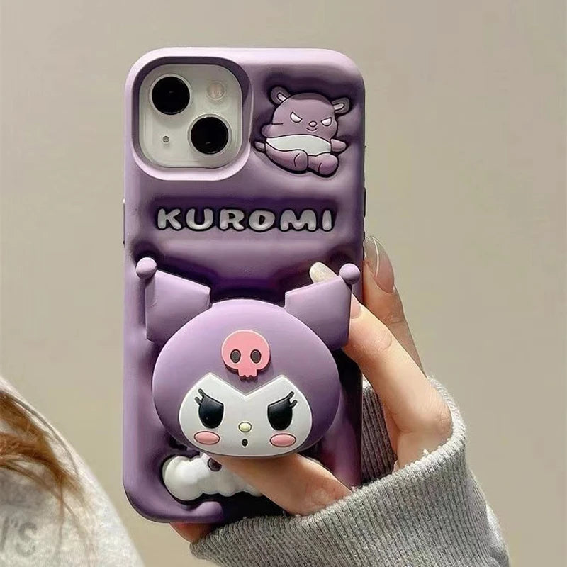 Kuromi's Bold 3D Charm