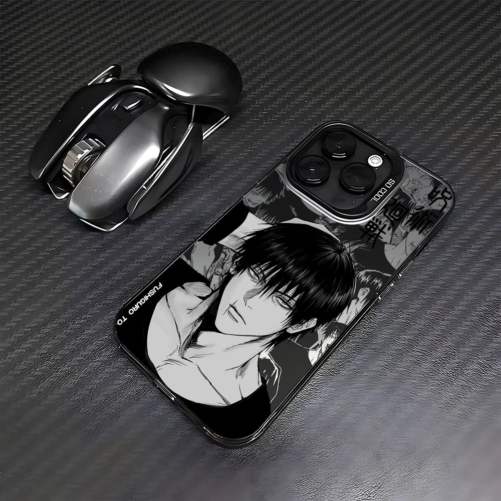 Toji Quiet Assassin Portrait Case for iPhone - Black finish