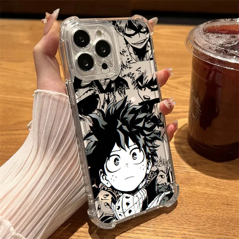 Hero Duo Manga Clear Case for iPhone - Clear finish