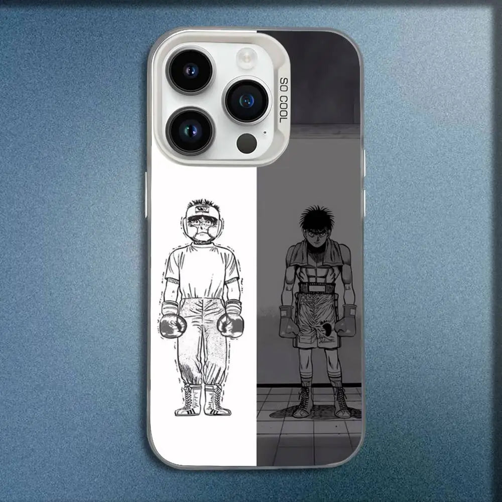 Ippo Boxer Silhouette Split Case for iPhone - exact supplier artwork
