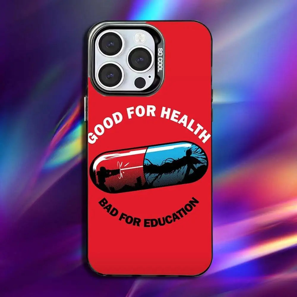 Good for Health Capsule Case for iPhone - Red finish