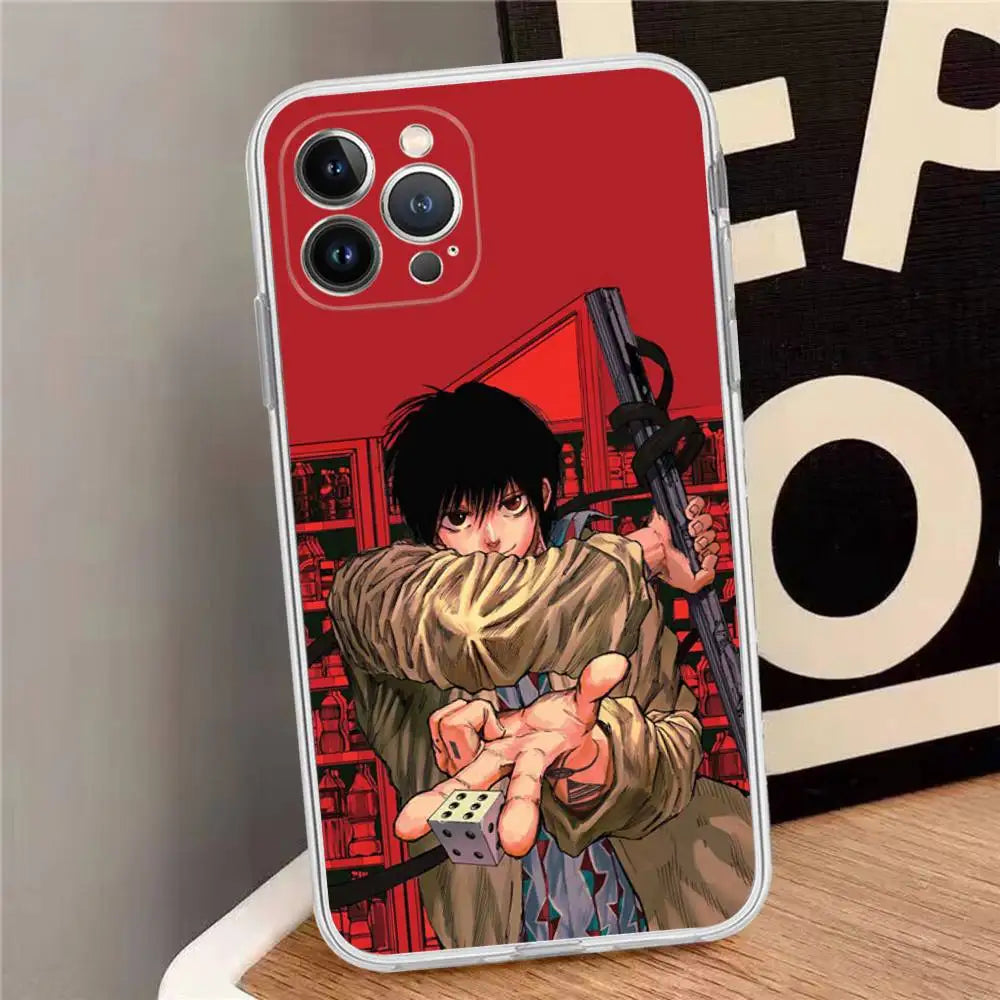 Red Target Assassin Clear Case for iPhone - Clear finish