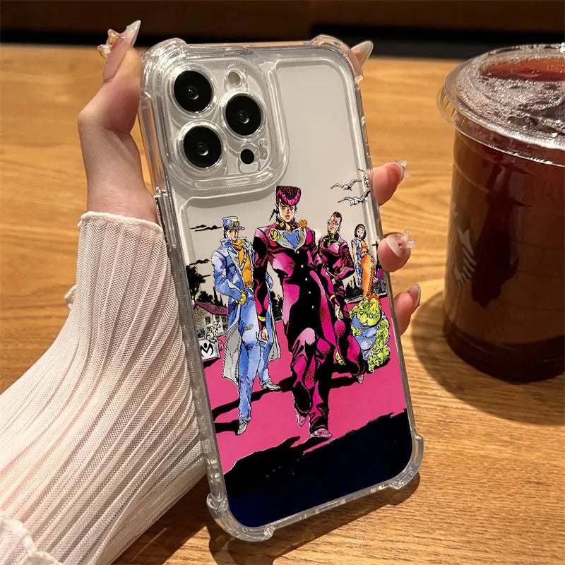 JoJo Generations Color Lineup Case for iPhone - Clear finish