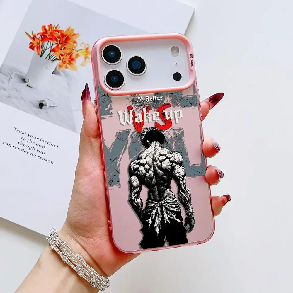 Baki Wake Up Training Case for iPhone - Rose Pink finish
