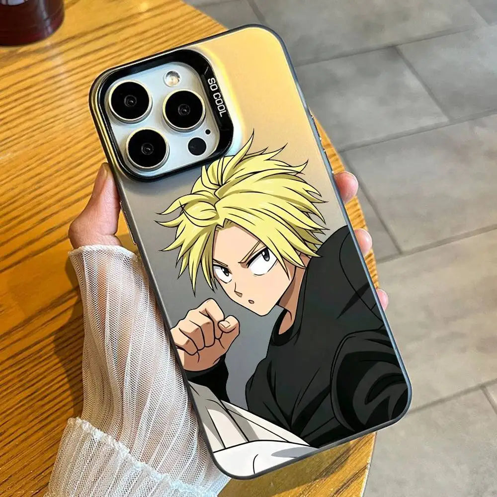 Shin Fist Portrait Matte Case for iPhone - Candy Matte finish