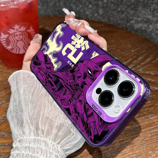 Eva Unit-01 Purple Type Case for iPhone - Aurora Violet finish