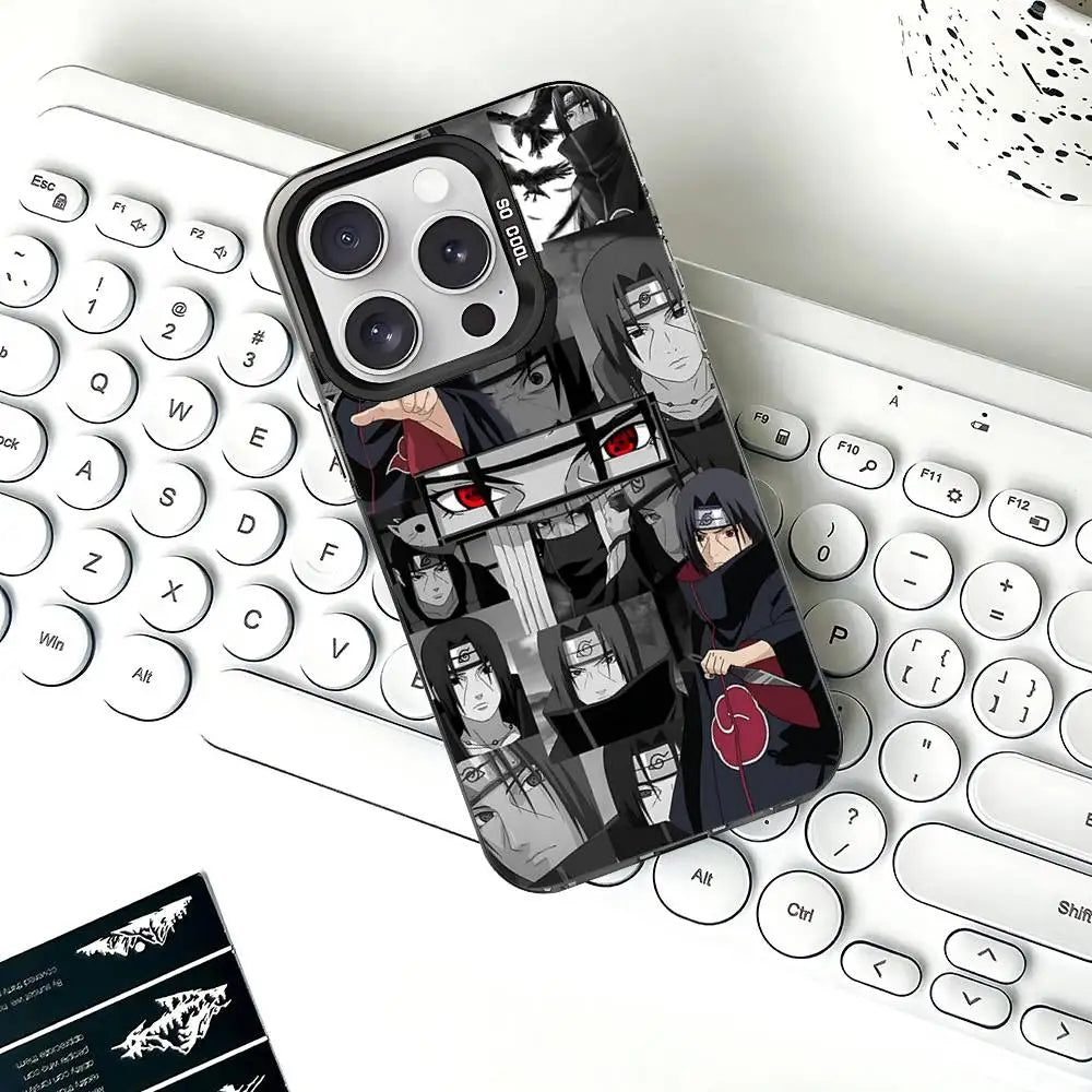 Itachi Akatsuki Manga Panels Case for iPhone