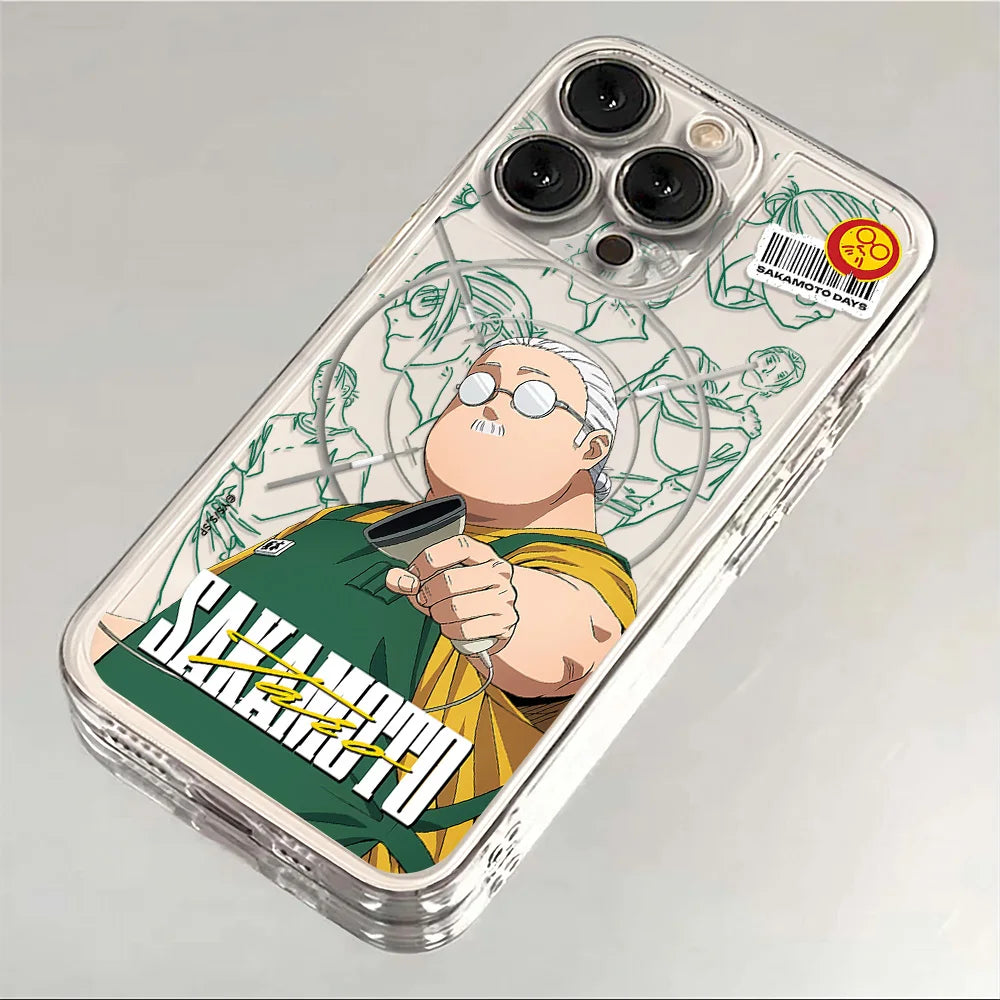Taro Sakamoto Manga Snack Clear Case for iPhone - Clear finish
