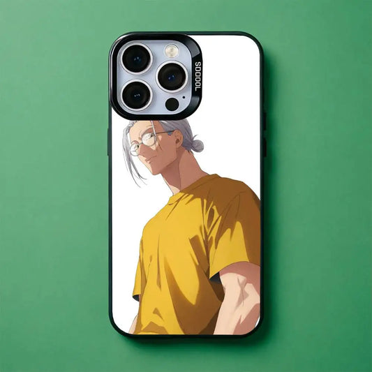 Amber Shirt Assassin Portrait Plated Case for iPhone - Silver Plated finish