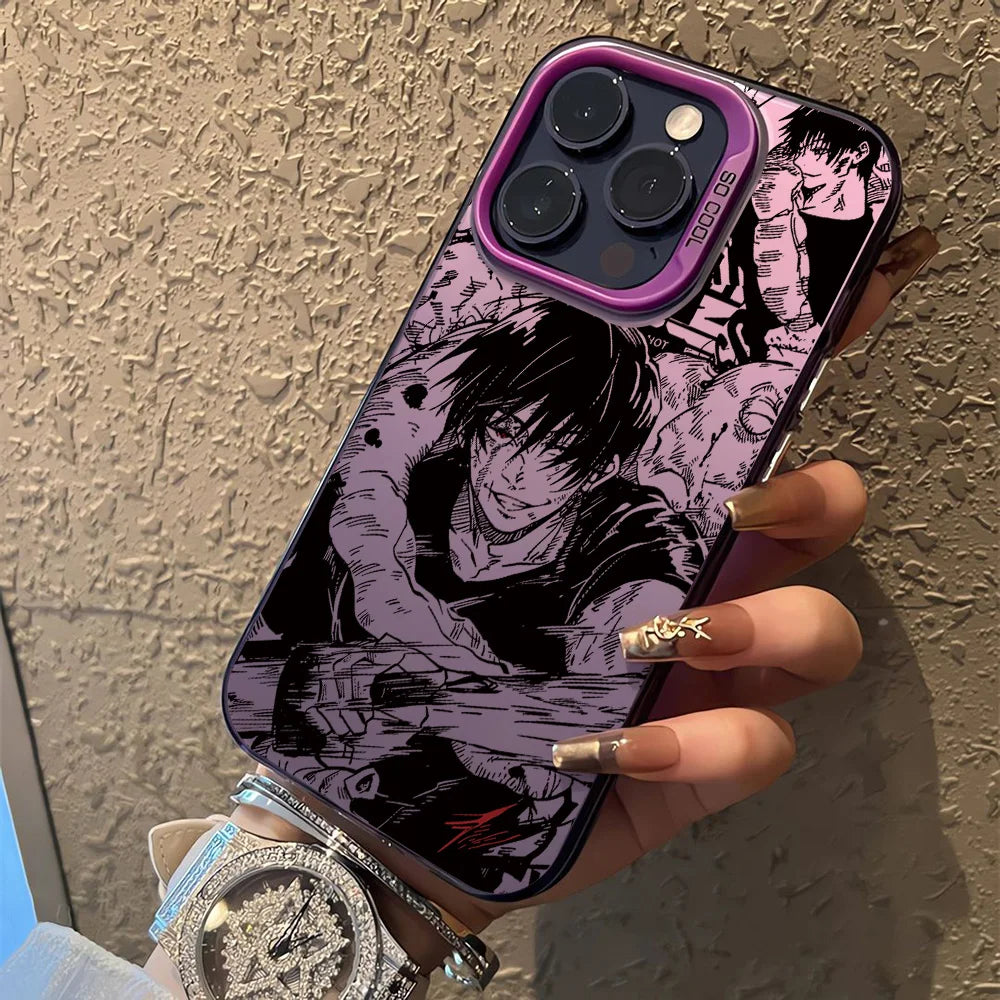 Toji Inventory Curse Battle Case for iPhone - Purple finish