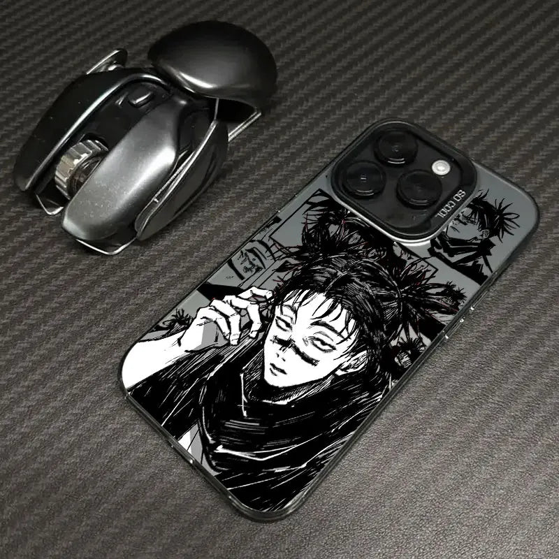 Choso Manga Portrait Case for iPhone - Black finish