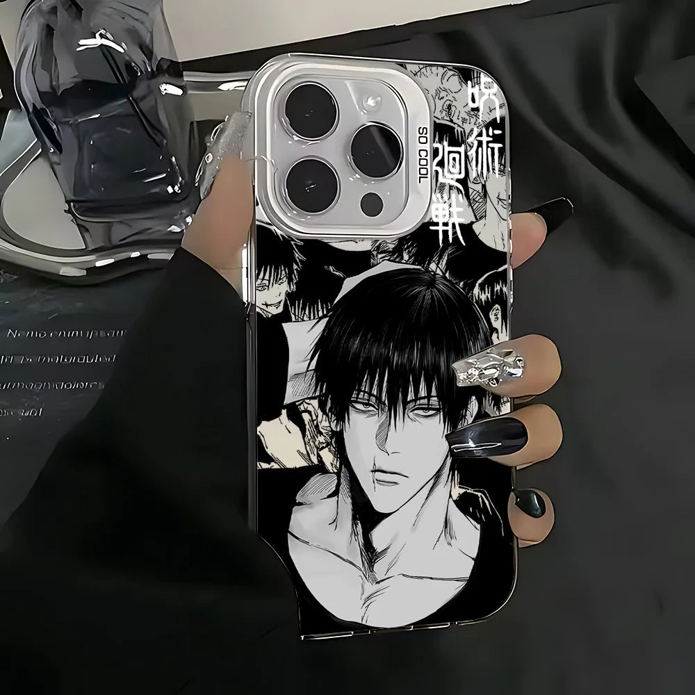 Toji Sorcerer Killer Portrait Case for iPhone - White finish