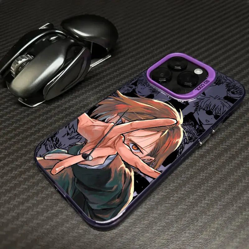 Nobara Resonance Technique Case for iPhone - Purple finish
