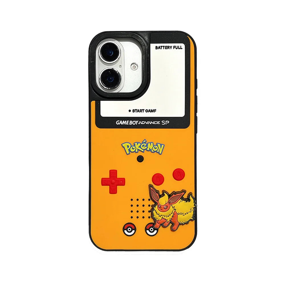 Flareon Orange Retro Console Case for iPhone - Orange Console finish