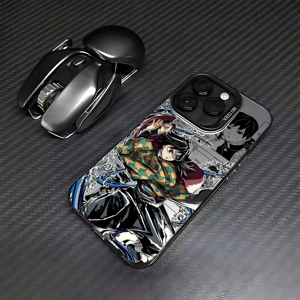 Giyu Water Wave Case for iPhone - Graphite Black finish