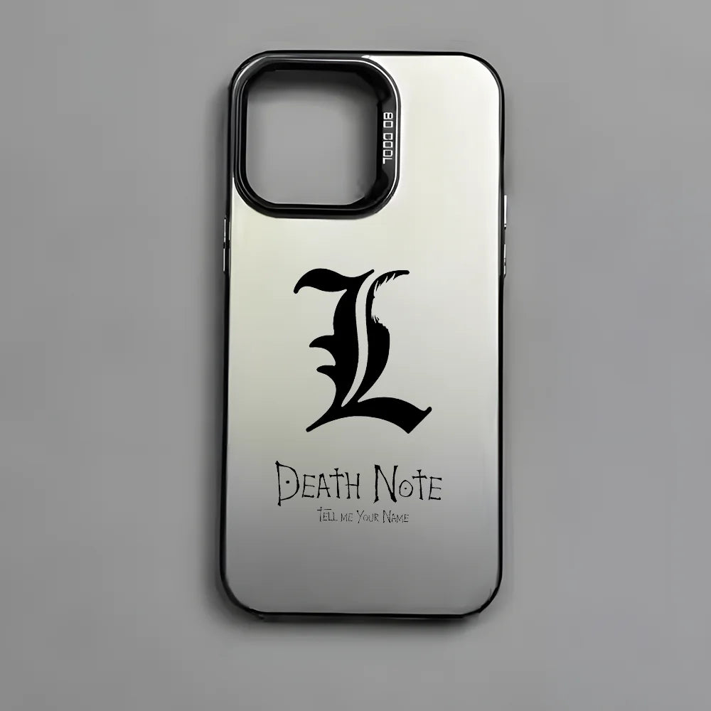 L Emblem Gradient Case for iPhone - Graphite Gray finish