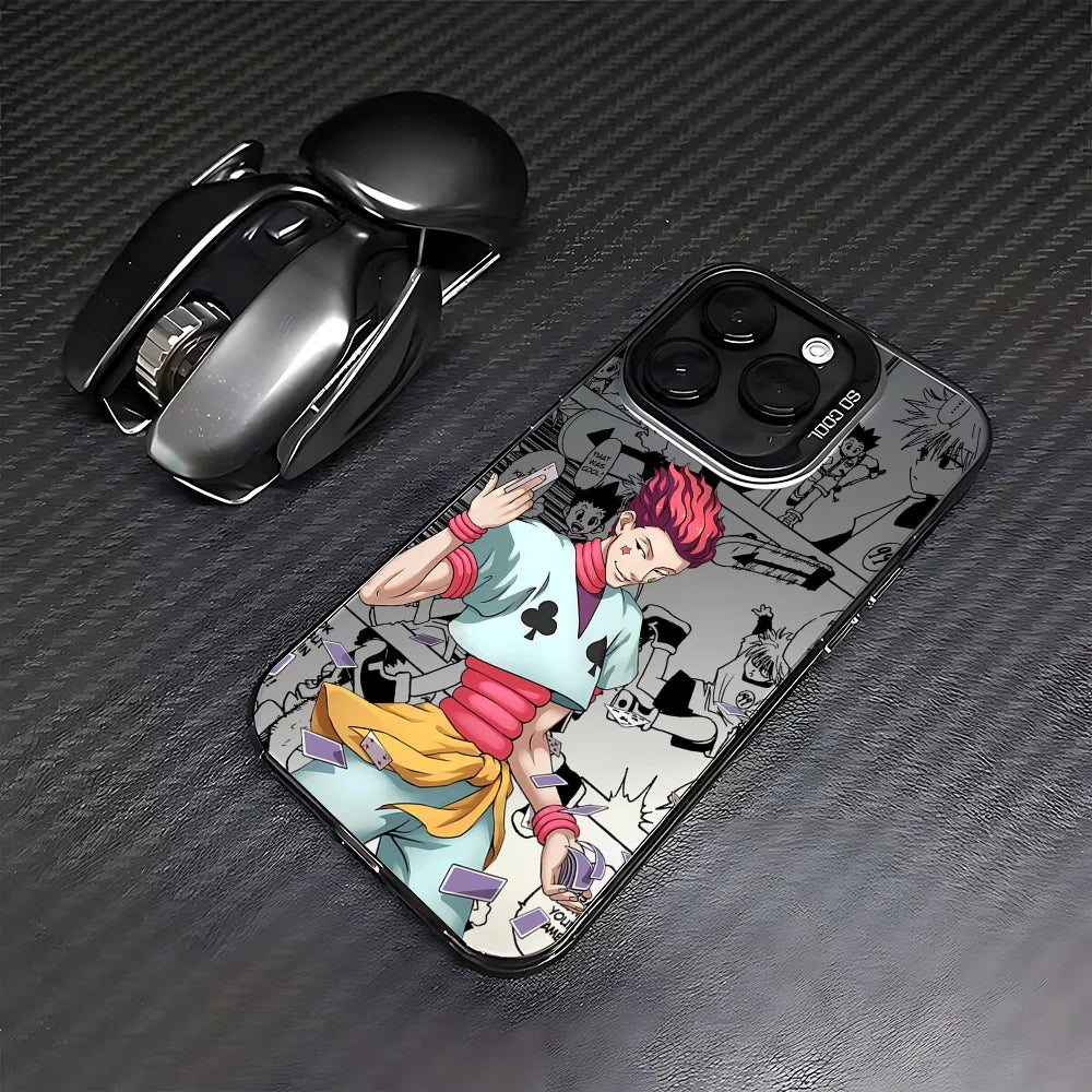 Hisoka Card Trick Manga Case for iPhone - Graphite Black finish