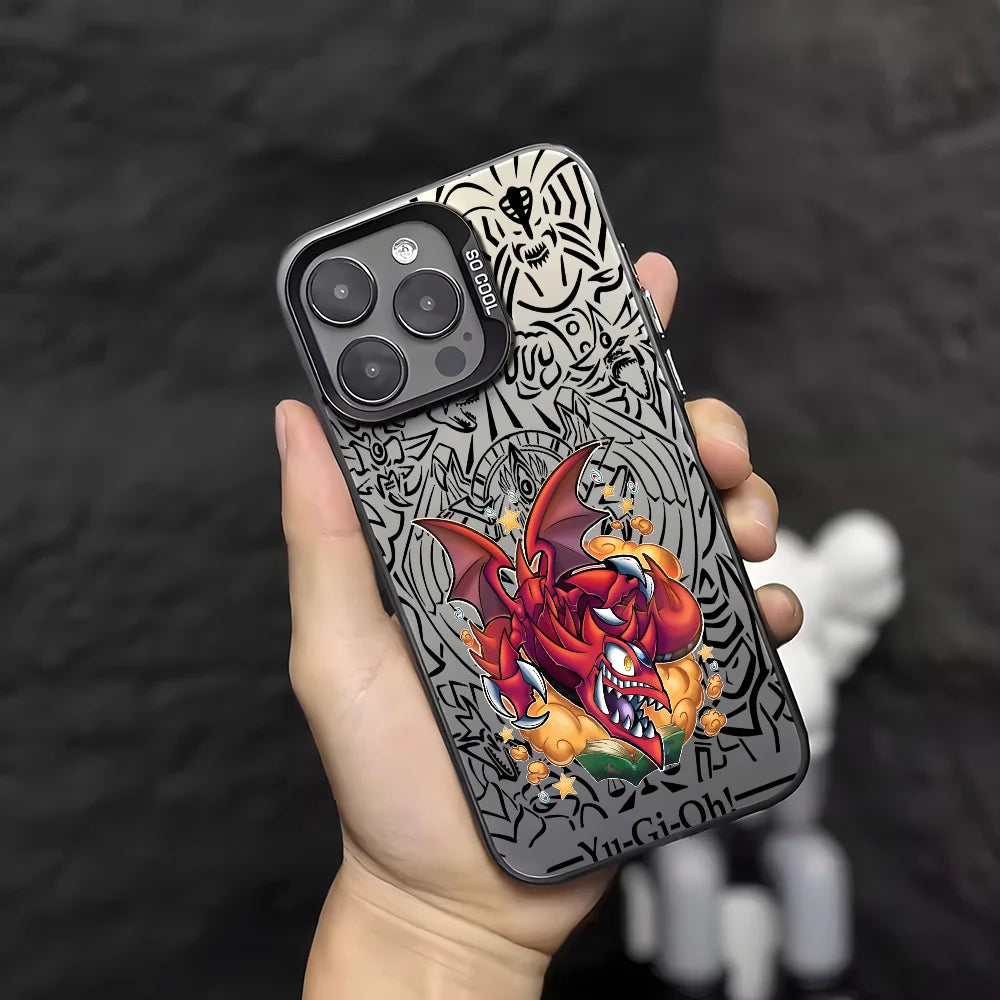 Slifer the Sky Dragon Chibi Case for iPhone - Silver Gray finish