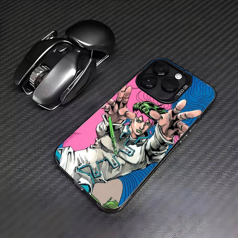 Rohan Kishibe Pen Gesture Case for iPhone - Colored Silver finish