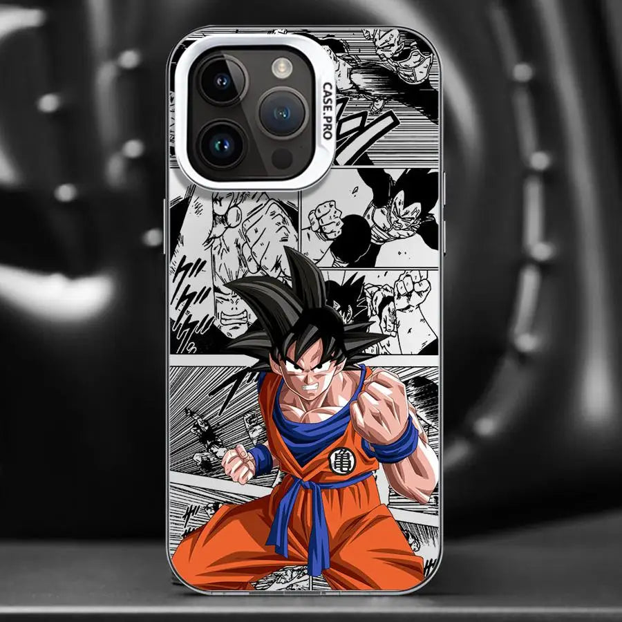 Saiyan Manga Classic Case for iPhone - White finish
