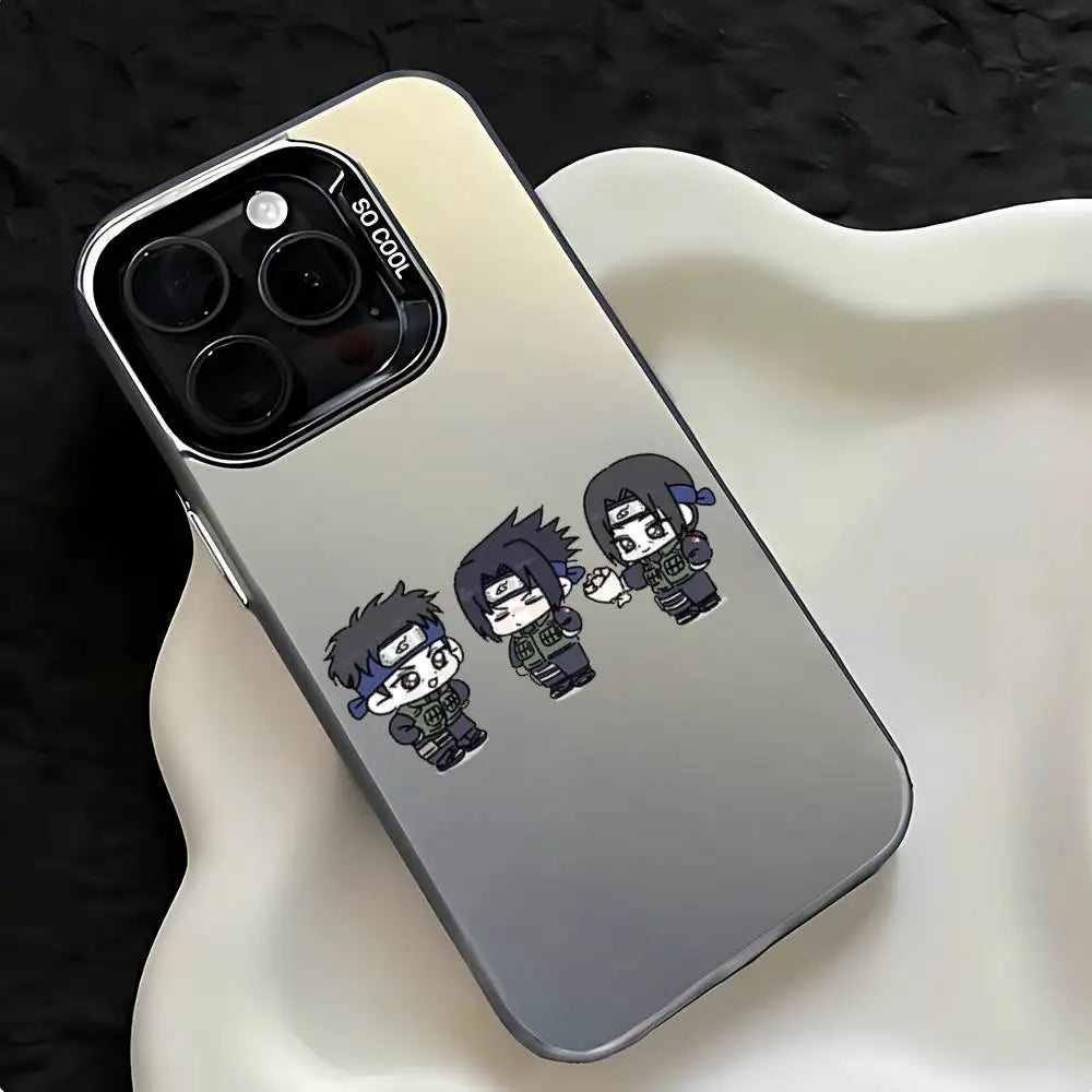 Uchiha Chibi Trio Case for iPhone
