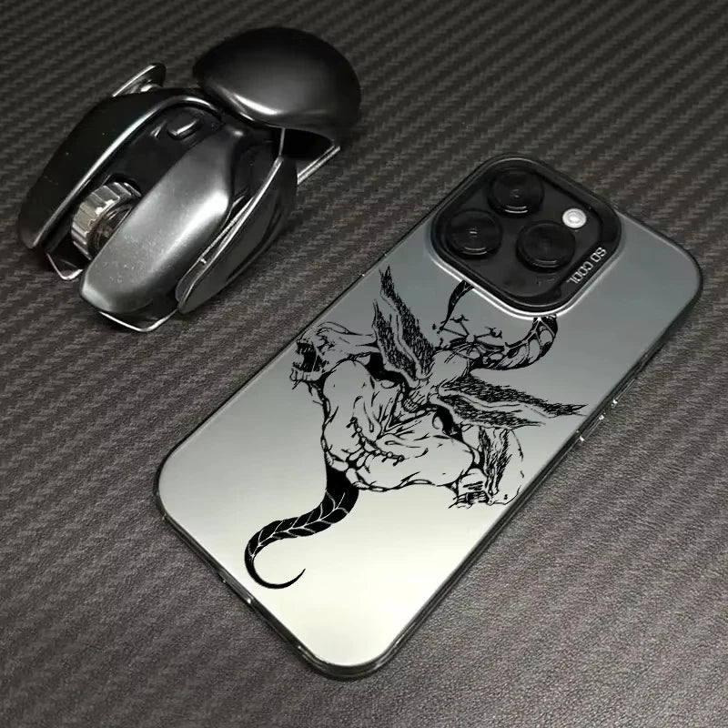 Mahoraga Divine General Ink Case for iPhone - Black finish