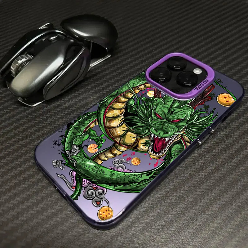 Eternal Dragon Anime Case for iPhone - Purple finish