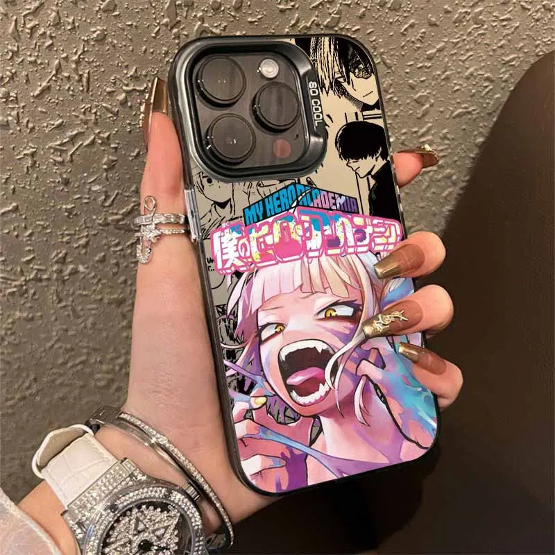 Toga Pink Villain Manga Case for iPhone - Graphite finish