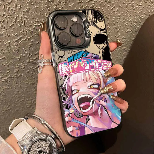 Toga Pink Villain Manga Case for iPhone - Graphite finish