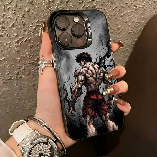 Baki Shadow Back Power Case for iPhone - Glossy Black finish