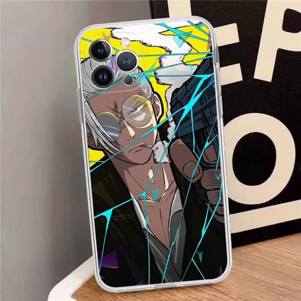 Fractured Glass Assassin Clear Case for iPhone - Clear finish