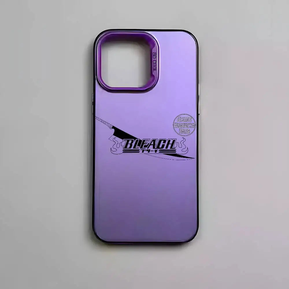 Bleach Soul Reaper Emblem Aurora Case for iPhone - Violet finish