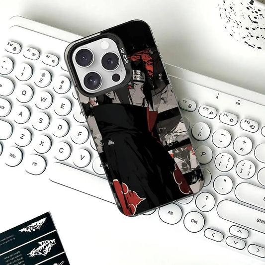 Itachi Shadow Akatsuki Collage Case for iPhone