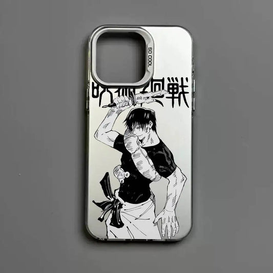 Toji Blade Stance Case for iPhone - Silver finish