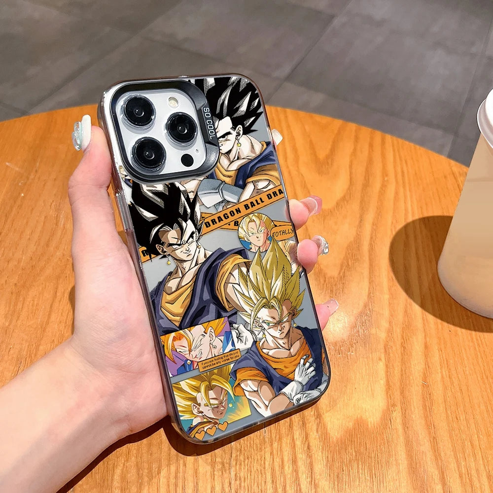 Saiyan Legacy Monochrome Case for iPhone - Black finish