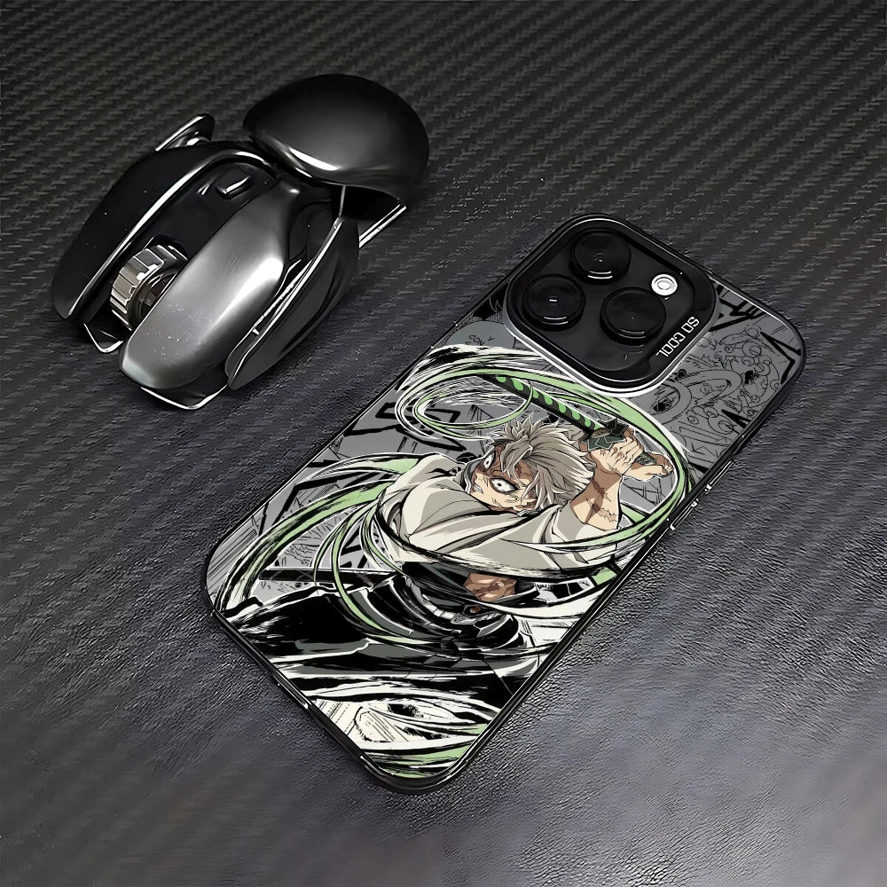 Sanemi Wind Spiral Case for iPhone - Graphite Black finish