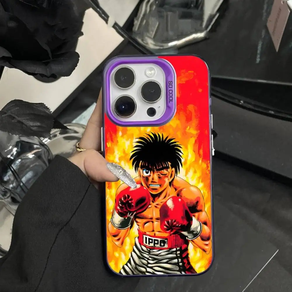 Ippo Blazing Champion Case for iPhone - Violet finish