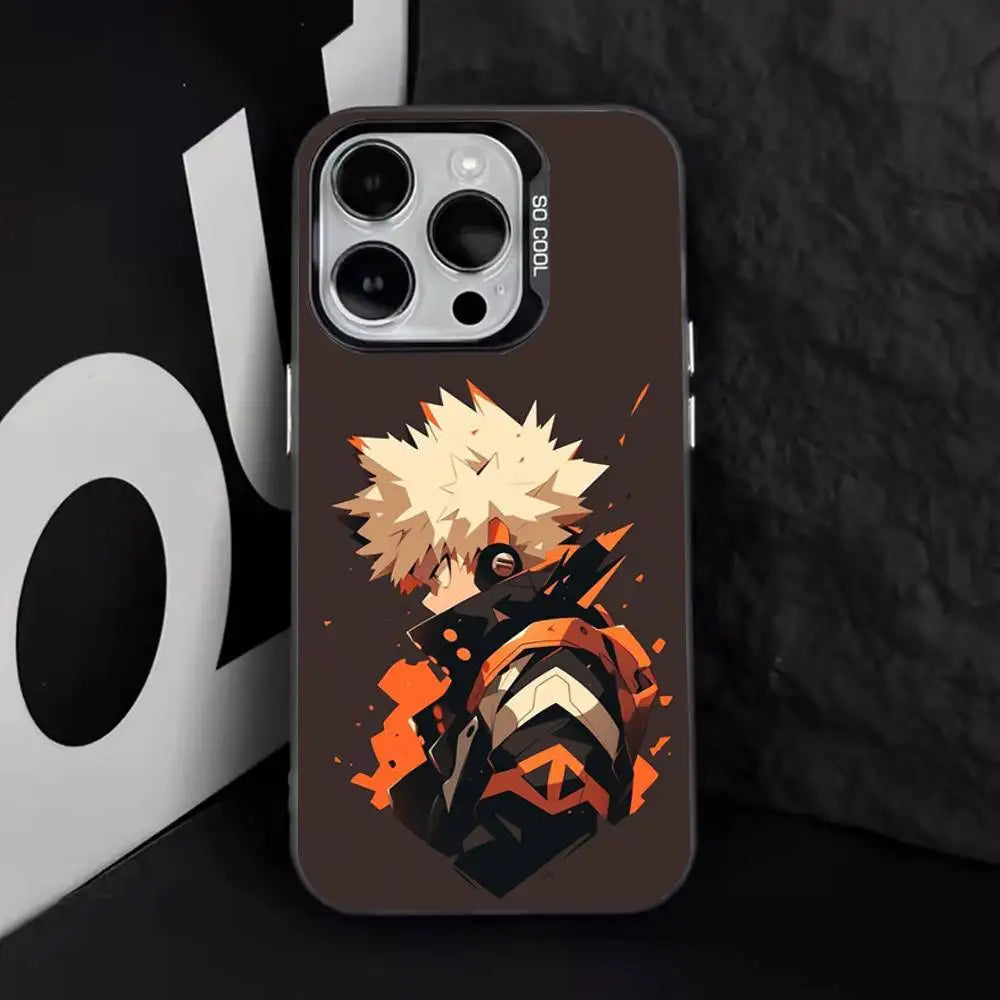 Bakugo Shattered Charge Soft Case for iPhone - Soft TPU finish