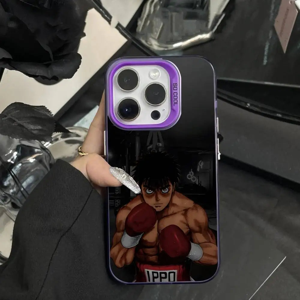 Ippo Shadow Boxer Case for iPhone - Violet finish