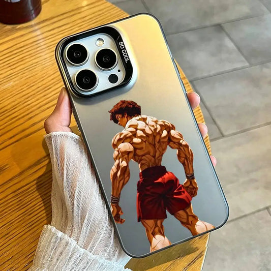Baki Muscular Back Case for iPhone - Champagne Gold finish