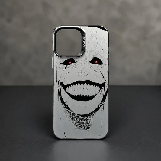 Red-Eyed Monster Grin Aurora Case for iPhone - Black case color